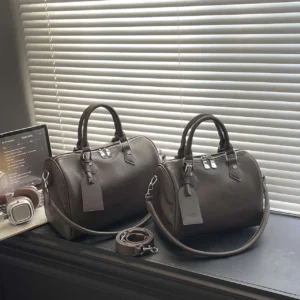 Fashion Classic Design Women's Boston Bags High Quality PU Leather Shoulder