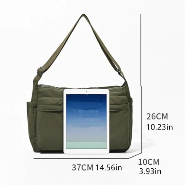 Top Quality Thickened Casual Messenger Bag, Single Shoulder Bag Large Capacity S184561ec92f345428499dcb1bb850faeW