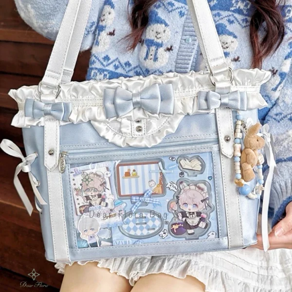 Sweet Lolita-Style Transparent Ita Tote Bag S1b5e84f8b1b0439ab8a69321bf4652e0y
