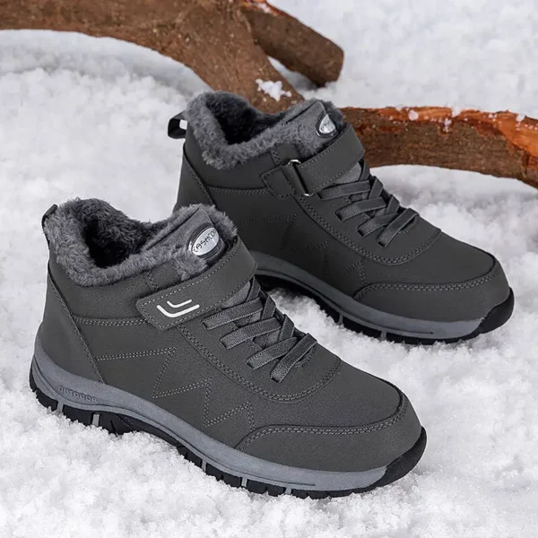 Winter Men Boots Microfiber Leather Snow Boots Man Plush Warm Causal S1bf67ce0485d4a519aafa54801b15eebt