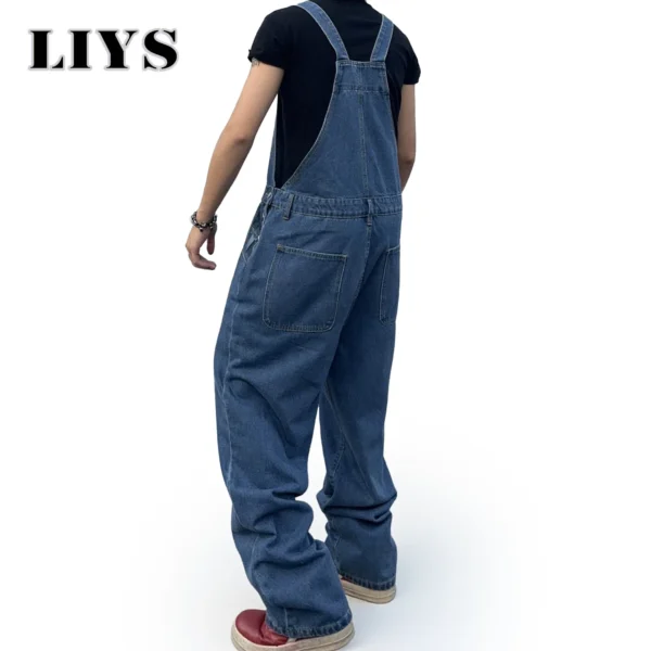 Men's Denim Suspender Overalls, Baggy Street Style S1c11850d3c0443b8af1f8c18614a4ee5l