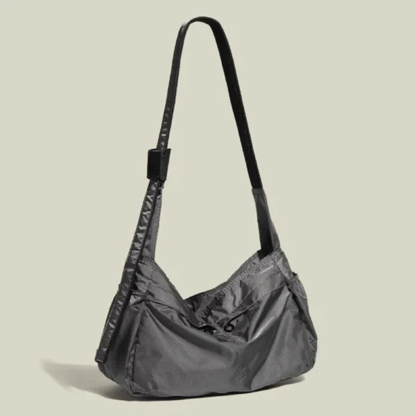 Versatile Portable Crossbody Bag Large Capacity Solid Color Messenger Bag Waterproof S1ca1b6ec5a6a470e80a66bbb5d49b667M