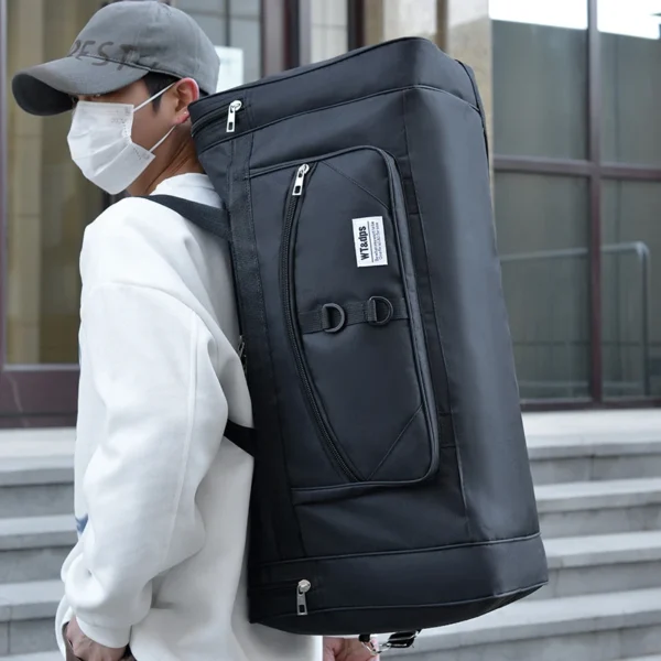 Oversized Multi-Functional Travel and Fitness Handbag S1e705f986d254e72bb5c3aa0e81dacddo