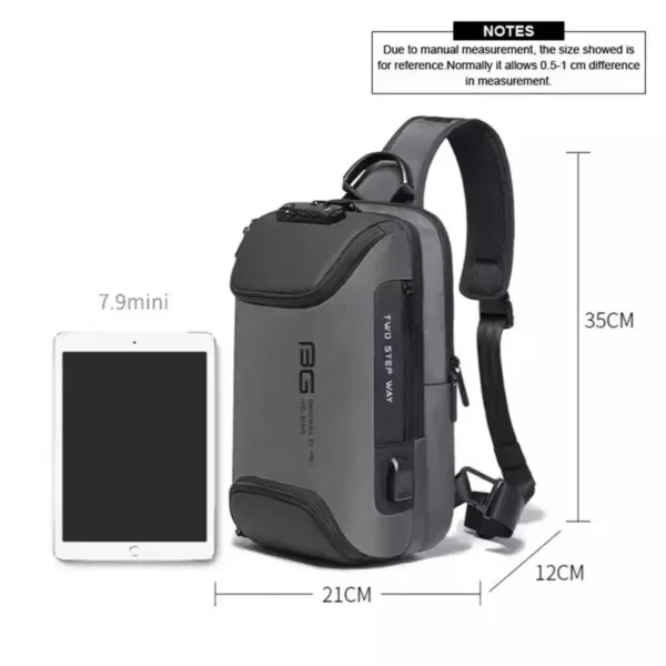 Men's Anti-Theft Business Single Shoulder Bag S1f14f789907446d5891f38848f83364fa