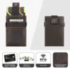 Men's Anti-Theft RFID Slim faux leather Card Holder