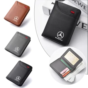 Car Mini Wallet Lightweight Thin Large Capacity Wallet Auto Accessory For