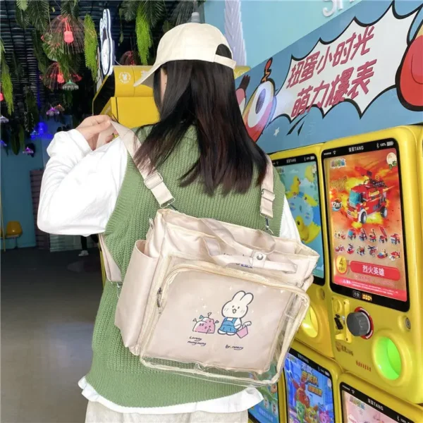 Large Transparent Ita Crossbody Bag S23c8c0d88c014136afda5a832703f415n