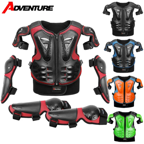 Kids' Motocross Body Armor Protective Vest S250b16a51b1b468cbbb195bfce14194aL