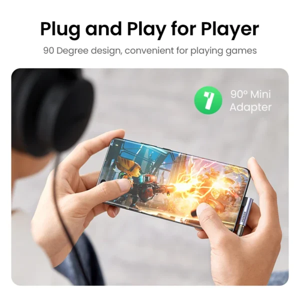 UGREEN USB Type C to 3.5 jack Earphone USB C Adapter S25416f42677c4ad8812fc00dc08c7befd