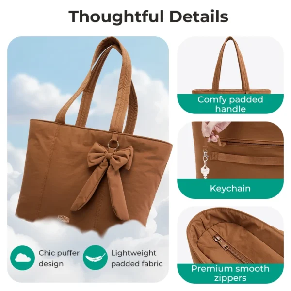 Women's Solid Color Casual Shoulder Tote Bag S256734462bd44eb593a6095daf8d5f6dN