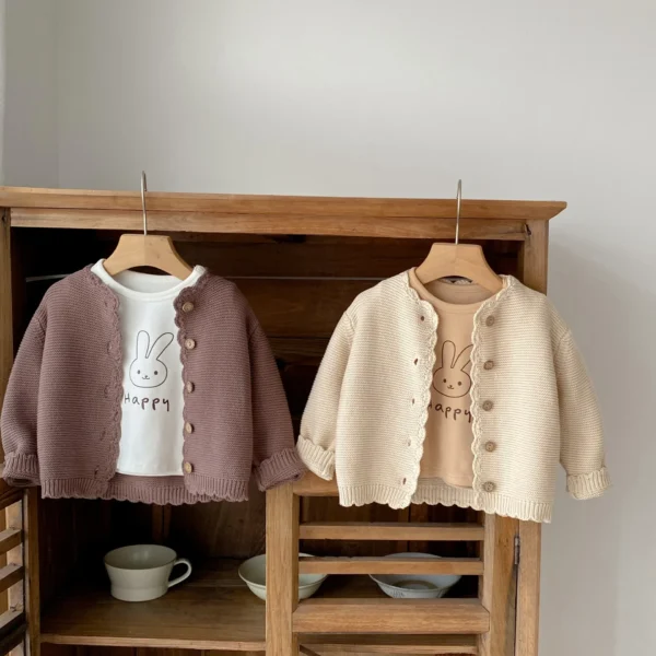 Autumn Baby Cardigan - Long Sleeve Knit Sweater Coat for Boys S257c741d05de4f4cb357cb75ec071305x