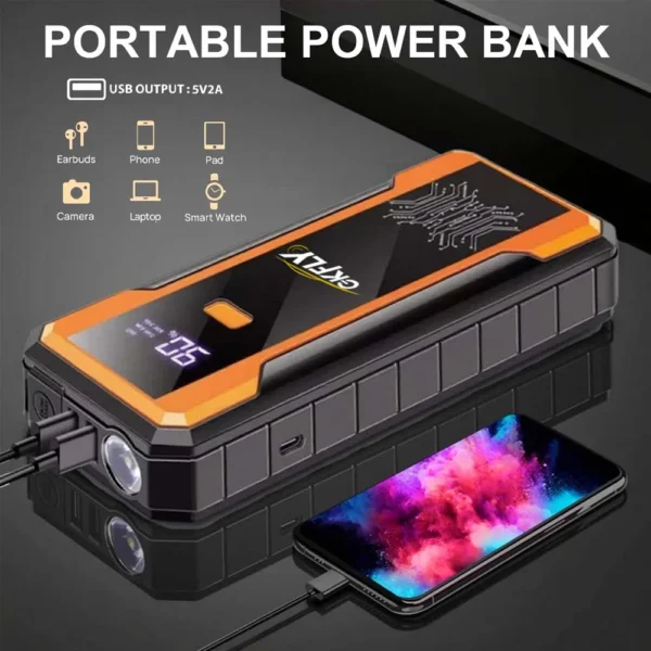 High Power 5000A 12V Car Jump Starter S263d829e5ed24e10aae90662ae7c0aa11