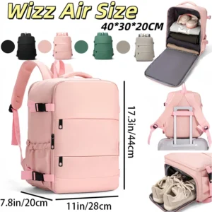 Graceful Stylish Multi-color Backpack Adjustable-strap Lightweight for Commute Daily Use C