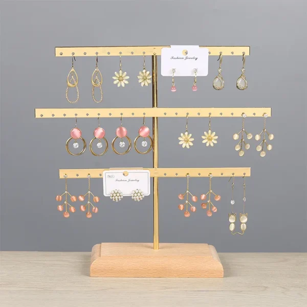 New DIY Multifunctional Earring Display Rack Necklace Ring Storage Rack Detachable S2c23fe923dac42d5808339d2d0747bbdJ