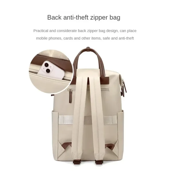 Women's Elegant 15.6-Inch Laptop Backpack S2c7fe2ce301a4bc79af63bf846338860u