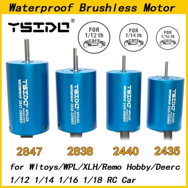 Brushless Motor with ESC, Multiple Sizes S2d94fd3c5c254fc6ad9a3f5e978397f6p