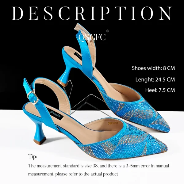 Fashionable European-Style Shoes and Bag Set S2e5d69c2885b4c89b7842a1a120e179bO