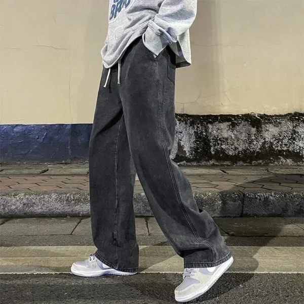 Men's Loose Streetwear Jeans, Korean Style S304e7c1090e5412895502e3019a9a592q