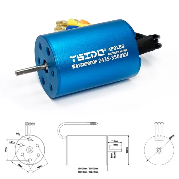 Brushless Motor with ESC, Multiple Sizes S31716e0b06724b6c9ea080f05b28994f3