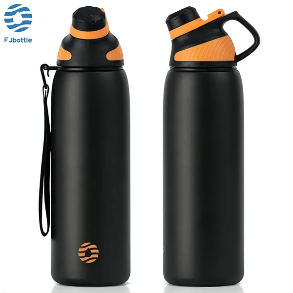 Fjbottle Thermo bottle With Magnetic Lid Outdoor Sport Stainless Steel Water S34048c863e544caea2b15c4eefec08ffB