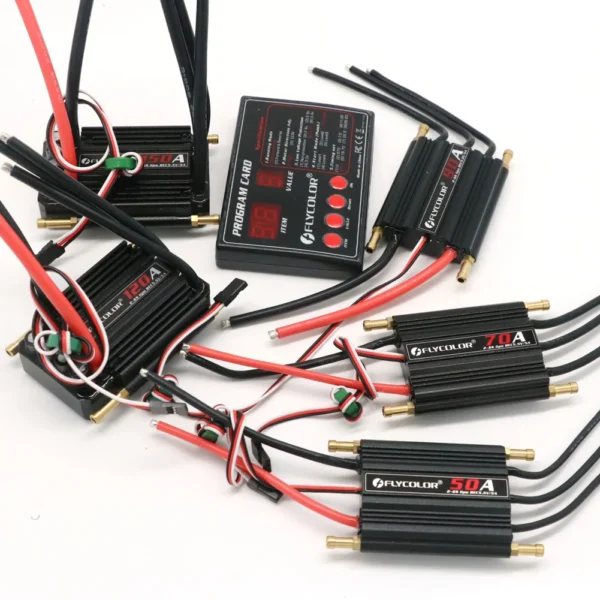 Flycolor 50A /70A/ 90A /120A /150A Brushless ESC Speed Controller with S34383f0fcb514a289b0cafeaacff2688r