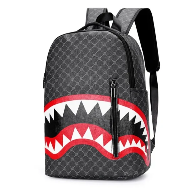 New Double Shoulder Bag Casual Shark Business Large Capacity Men's Backpack S3477879c044543fcac96547a368f16a6p