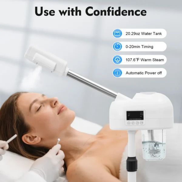 Professional Face Steamer Nano-Ion Ozone Hot Mist Hot Mist with LCD S388615840e08492a8ee9677f0e0c49f9M