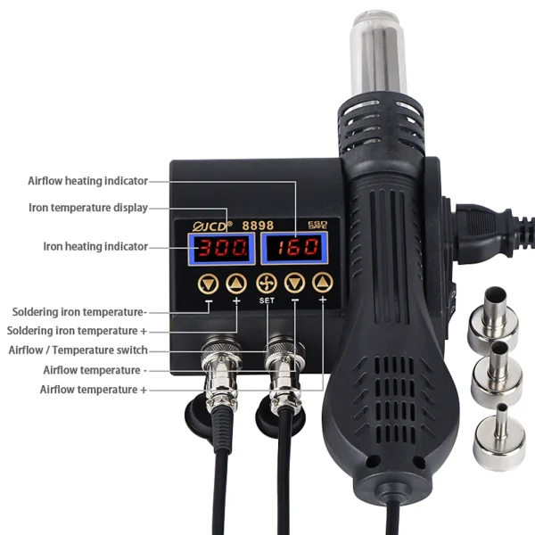750W 2-in-1 Digital Display Soldering Station S3a5f428e634f484e8c14d55812f1162cF