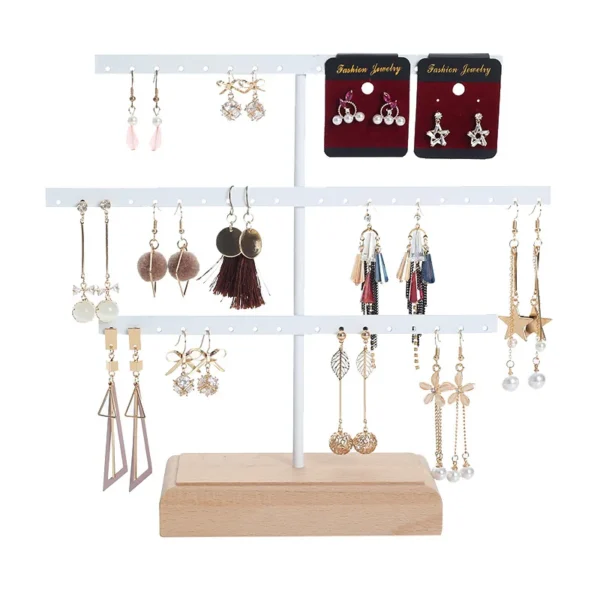 New DIY Multifunctional Earring Display Rack Necklace Ring Storage Rack Detachable S3dd9bcd5acd342728da05e8eb29535d6Q