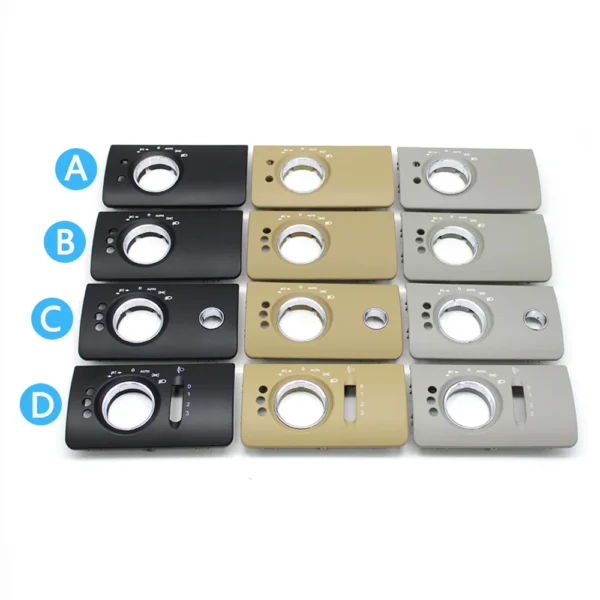 LHD Car Interior Front Left Headlight Switch Trim Cover Replacement For S3fb479b0743b40288a86843fceee5eaaH