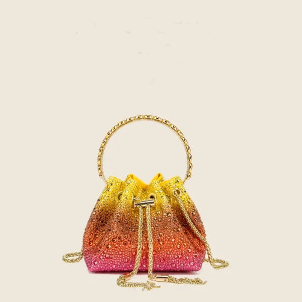 Handle Rhinestones Evening clutch Bag Purses and handbag shoulder bag Shiny S415ac8b8bb2747fab3bddf2a5d73d9c5u