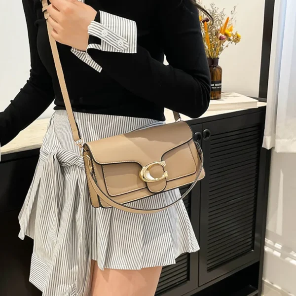New Niche Solid Color Tote Bag Vintage Minimalist Square Bag Fashion S417c7677c7ae4129ab87815cc02538ecQ