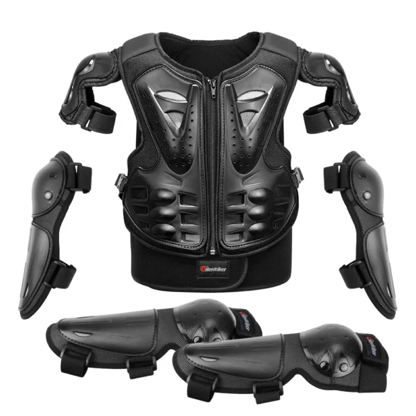 Kids' Motocross Body Armor Protective Vest S41a4fc7cde8f483cb551c2a14529a8fb0