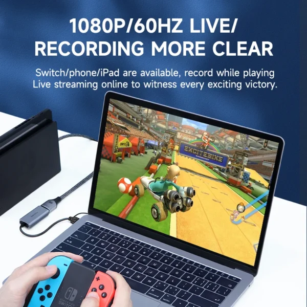Hagibis USB 3.0 Video Capture Card With 100W PD For Meta S45477cf81190487ba8a3326d9768cff9z