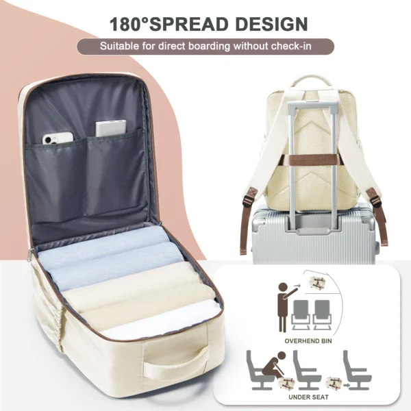 Cabin-Size Travel Backpack, 40x30x20cm S46b9fb94dc3444e4918391ecd3d69a88T