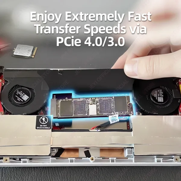 M-Key NVMe Expansion Card, 2230 to 2280, Compatible with ROG Ally S473e599049a64e67aeedc04eb067c86fC