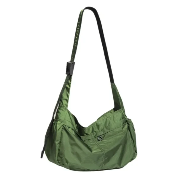 Versatile Portable Crossbody Bag Large Capacity Solid Color Messenger Bag Waterproof S4779b323de37432db3a33fb521b74265P