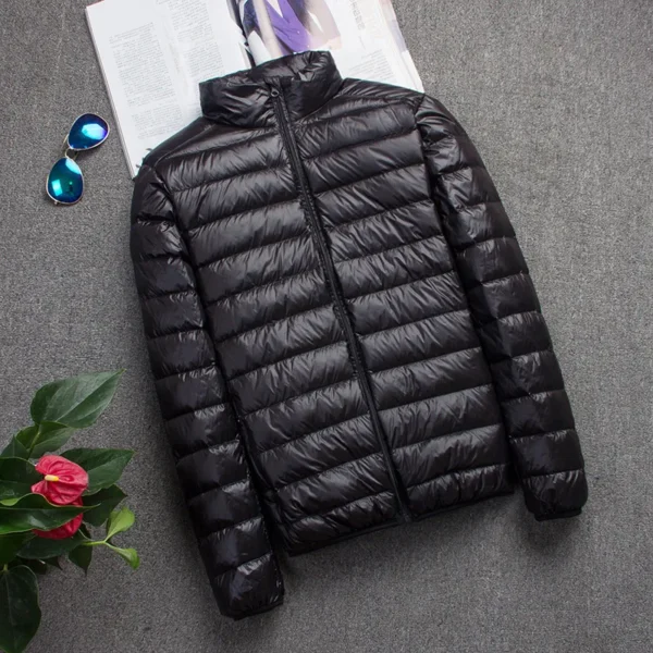 Men's Lightweight Hooded Down Jacket S4869288b45e64a5c835e9e7b4a5f63b3i