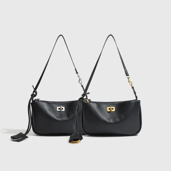 Women's Split faux leather Classic Paris-Style Tote