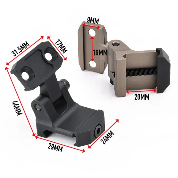 WADSN Tactical Flashlight Mount Metal M600 M300 Scout Light Mlok Keymod S4a3c71fb155d43a39360b54c6c802839Q