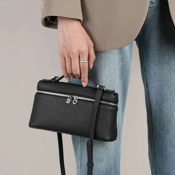High End PU Leather Women's Shoulder Bag, Retro Simple Square Box S4ad074c9738d418582cc749f412da4f2Q