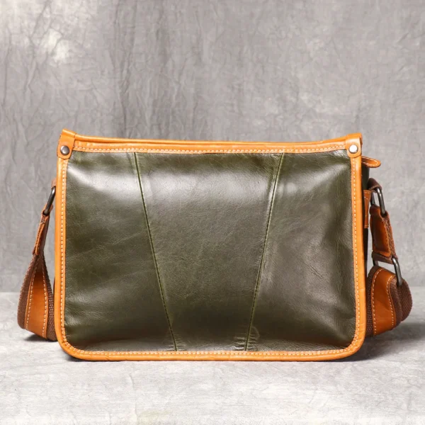 LJ-1899 Handmade Top Layer Cowhide Women's Shoulder Bag, Casual, Fashionable, Versatile S4ed1564e79a944d0bc65b96a65fcc904n