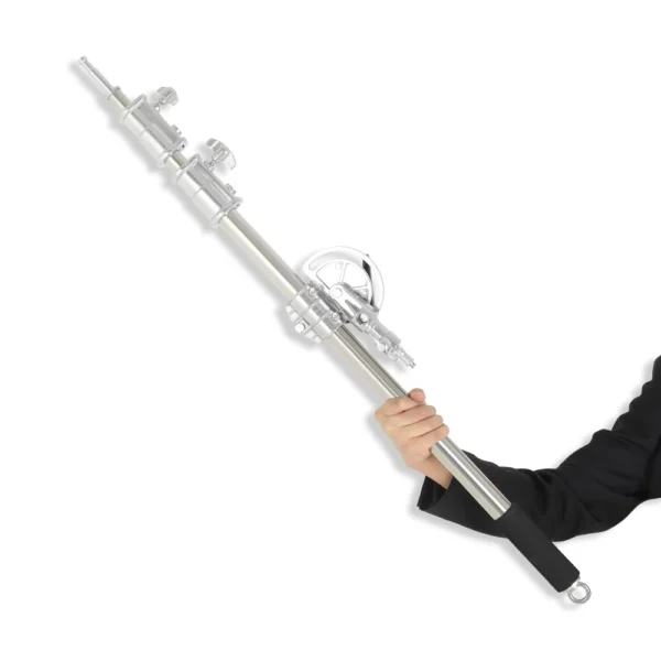 2.49M Length Cross Arm Stainless Steel Kit Light Stand With Weight S4ee836f932aa4a3a8fe57f7070b5adfcL