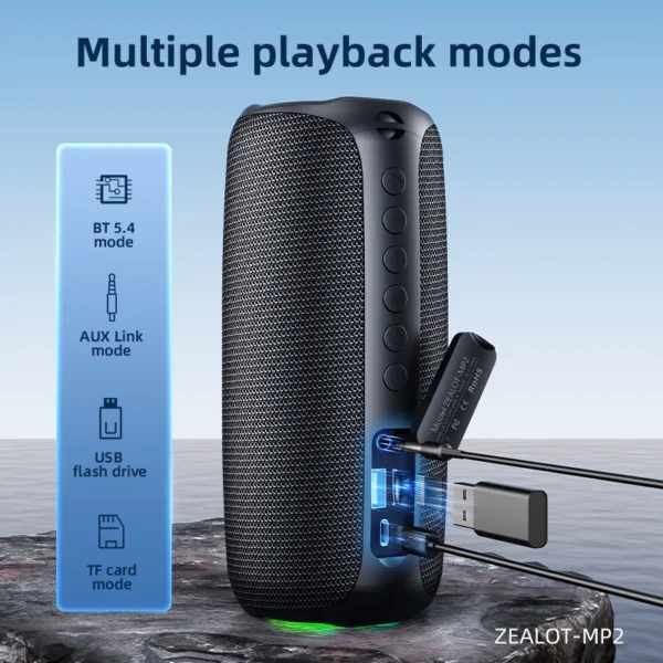 Bluetooth Speaker with Wireless Microphone S505be85d2eec48f487457f0aa6503769D