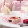 BuyerFriends Retro Vinyl-Style Bluetooth Speaker with RGB Light