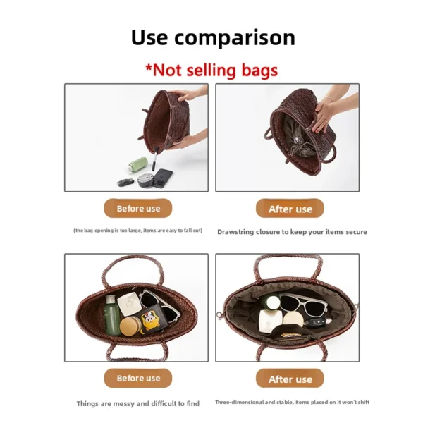 Durable Bag Organizer Insert for Structured Totes S51242336308a4f1d80b9531ce3678659M