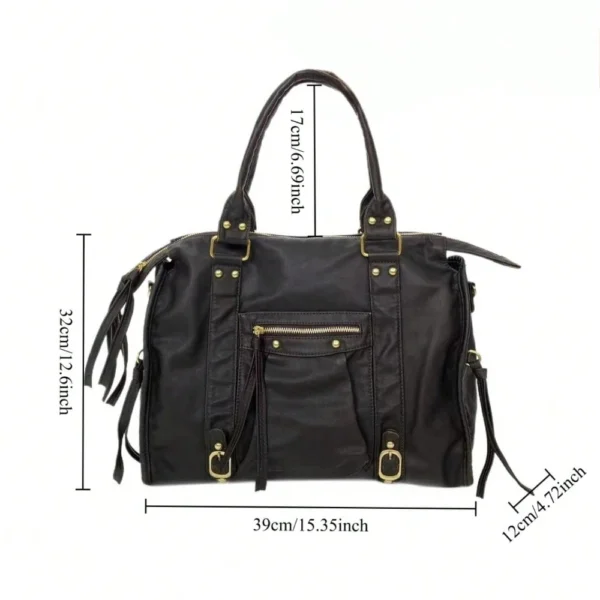 Y2K Millennium Hot Girl Motorcycle Tote Bag Large Capacity Multi Pocket S51c93f4bd2e44f0b8b69f947955ac835O