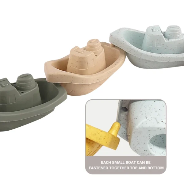 Baby Floating Boat Bath Toys, 4/7-Piece Set S52e35f21d60548298a14143647d07f65N
