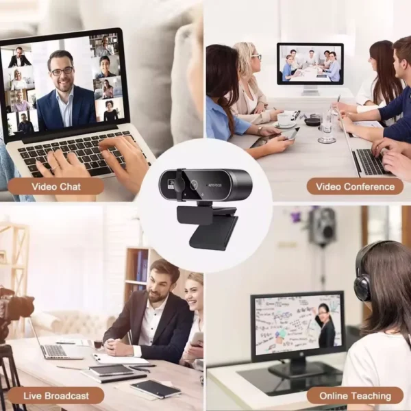 4K Webcam Video Camera 2K Autofocus Streaming Web Cam With Microphone S5355c67639494dab8611d5be84a4d7b0Q