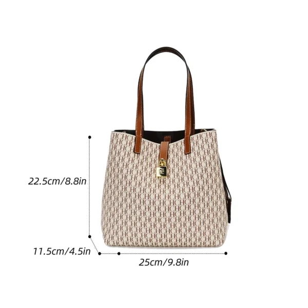 CH Tote Bag For Women Handbag Fashion Monogram Shoulder Bag Leather S56f47410e96247ff9378e35804155a75F